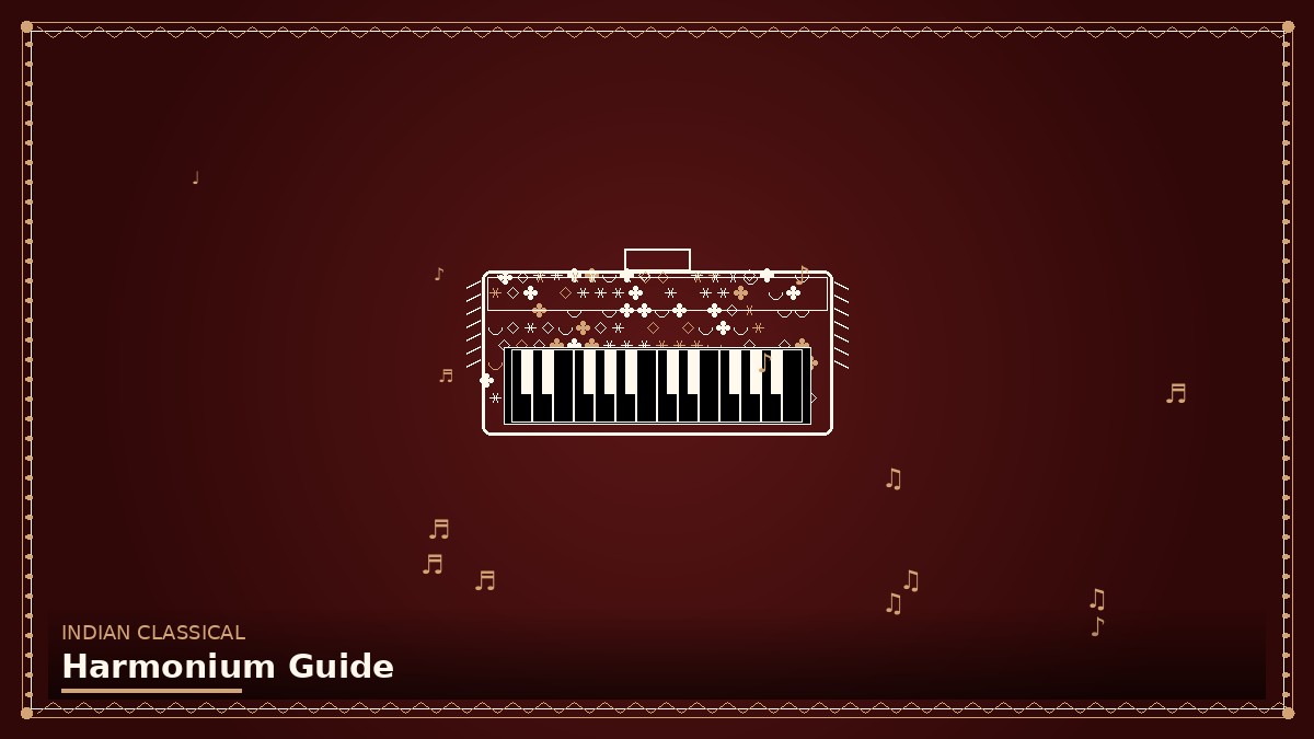 Close-up of harmonium keys at New Veena Musicals, Jayanagar Bangalore